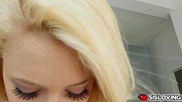 Stepbro's Heart Pounds Seeing Hot Stepsister's Sexy Body