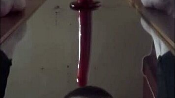 Bisexual sissy Mark Wright craves cock so bad. He’s eager to show you his tight ass in action.