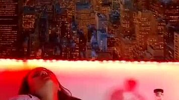 Intense perreo dancing with Karol G and Alicia Keys