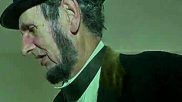 Old Pervert Boss Bends Young Babe Over Doggystyle