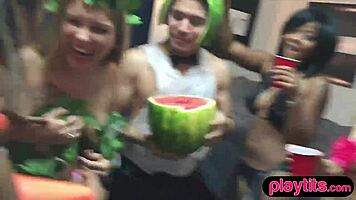 Want to crash our naughty college dorm party for wild groupsex?