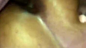 Slut fucks strange little dick hard!