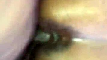 Slut fucks strange little dick hard!