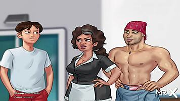 summertime saga uncensored gorgeous body in horny cartoon game