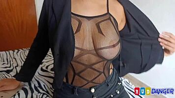 cheating girl records sex with monster cock for revenge