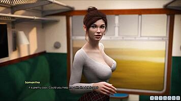 Amateur teen 18+ takes big cock in ass on train 😍