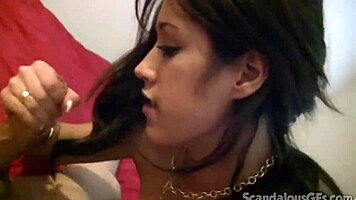 sexy busty slut eats hard dick and i love it