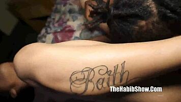 teen couple gets wild with foreign allure in hot action