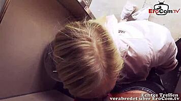 Busty Blonde Teen Picked Up In Public Bar