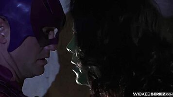 She Hulk Parody Scene Featuring Chyna in Axel Braun Production