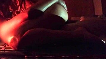 Massage with oil turns into fucking the 18-year-old client.