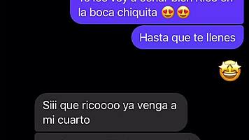 i chat with hot teacher she suck me off