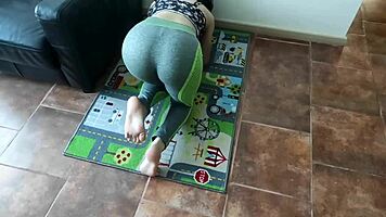 From behind: My step sister wants me to fuck her