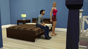 Stepdad helps his virgin stepdaughter for the first time in the family