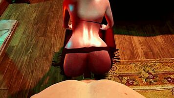 American Girl Craves Cock in Wild 3D SFM Hentai Animation!