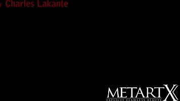 Stunning Blonde Squeezes Her Big Natural Tits As She Masturbates!