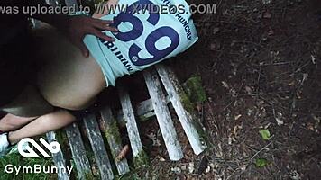 Bavarian Teen Enjoys Creampie In The Nature