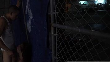 Extreme Music Brazilian Foot Domination Rough Outdoor Public