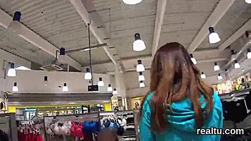 Attractive Czech Teen 18+ Seduced in Supermarket and Banged POV!