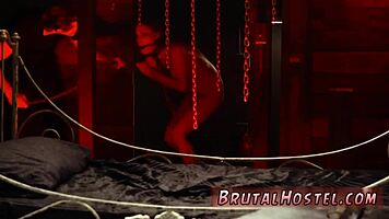 Black teen 18+ Jade takes monster cock, swallows old man's cum.