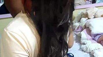 Peruvian Maid's Big Ass Fetish Grabbed Hard By Wrestling Fan