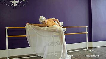 Irina Brovkina Displays Her Naked Ballerina Skills