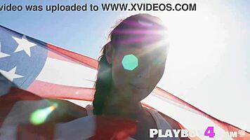 perfect looking teen 18+ willa prescott flaunts natural body