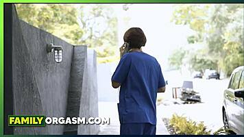 bratty nurse stunned by stepbro's massive cock size natalie porkman