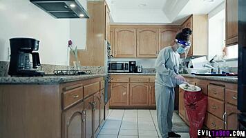 scarlit scandal, are you flirting with that delivery boy jake adams for a blowjob and monster cock sex?