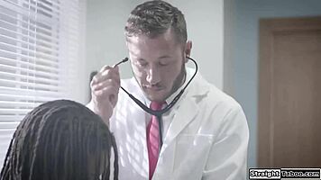 I can't stop fucking this ebony girl while toying her pussy