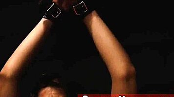 Bondage Handjob Ruined For Desperate Dames