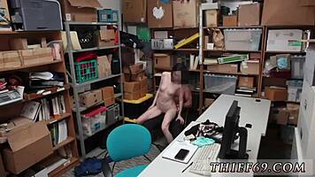 Police Officer Interrogates Suspect With Handjob In Office