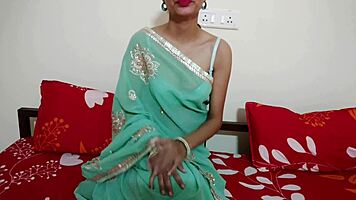 Indian Stepmom Drills Stepson's Big Cock During Study Session in Hindi Audio