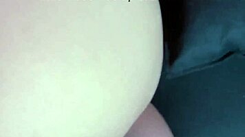 Cumshot on step sister's ass after classes 😏