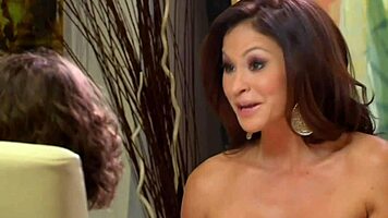 We are bisexual swingers kissing and having softcore sex