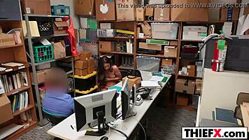Tough Decision For Teen Shane Blair In Burglar Blowjob