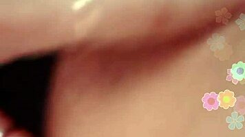 Indian beauty broadcasts live, massaging big tits on webcam