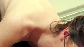 oh man i wanna screw this hot brunette teen deepthroat and make her gag and squirt all over me