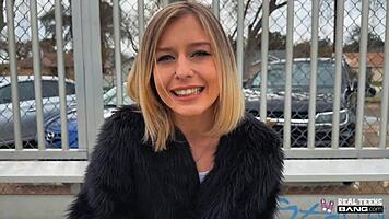 Minxx Marley, you fingering yourself in the alley before rough sex at home?