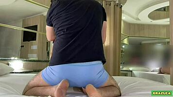 The maid's goddaughter, cute latina teen 18+, attacks with sexy masturbation to orgasm cumshot