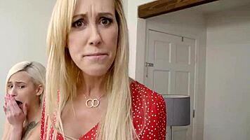 Brandi and Kiara in boss threesome 😈