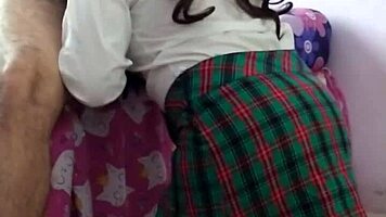 amateur mexican student rides professor's ass after school