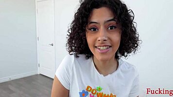 i teach everything to my curly skinny stepsister dani diaz