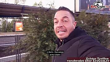 Hey, wanna see a German blonde in nylons picked up off the street?