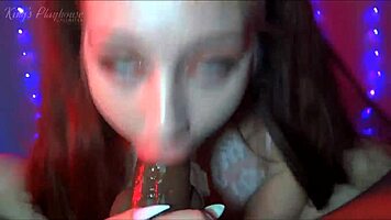 Jade Wilde throating BBC in POV blowjob