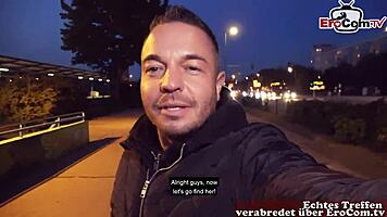 Hey, wanna see a German blonde in nylons picked up off the street?