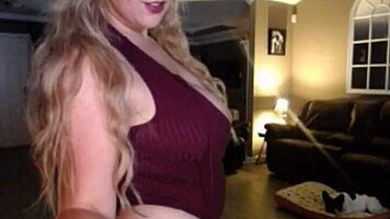 Miss big tits webcam teen 18+ gets massage on boobs and ass