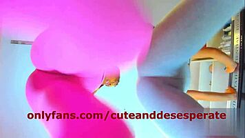 ugh, me n valery dancin, showin off tight camel toes... so wet!