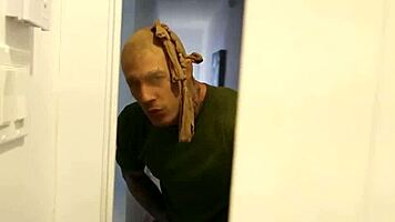 Busty teen 18+ drilled hard by sneaky burglar in stockings