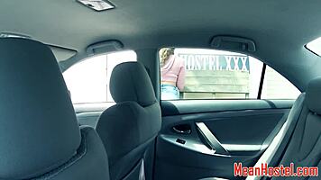 teen gets drilled doggystyle by maledom in dorm